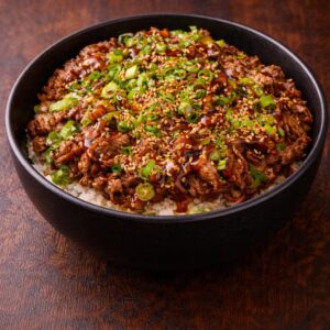 24 Oz 1/2 Beef- 1/2 Chicken Teriyaki Bowl